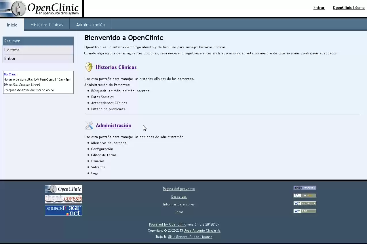Download web tool or web app OpenClinic Download web tool or web app OpenClinic