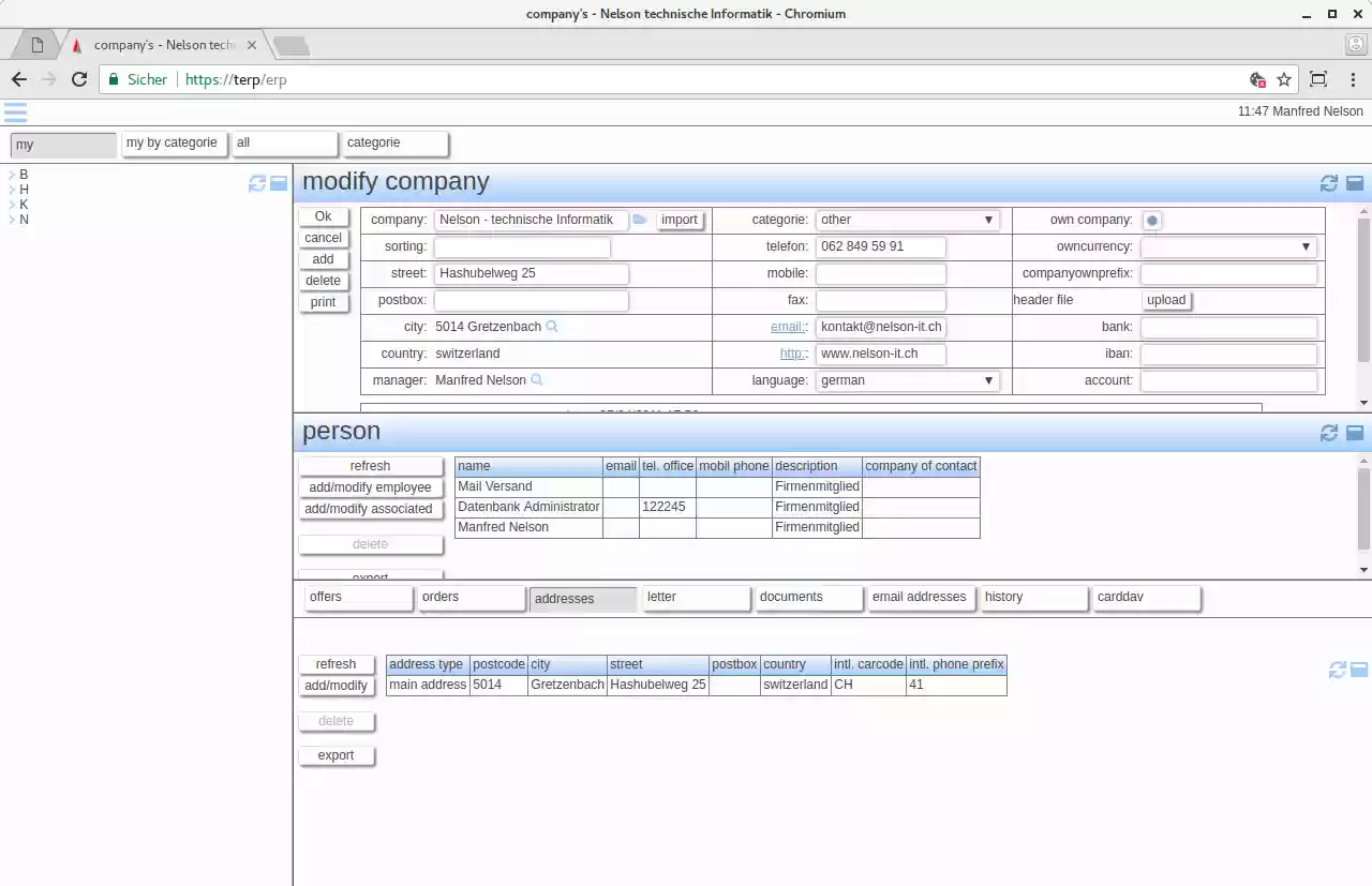 Download web tool or web app Open Source ERP