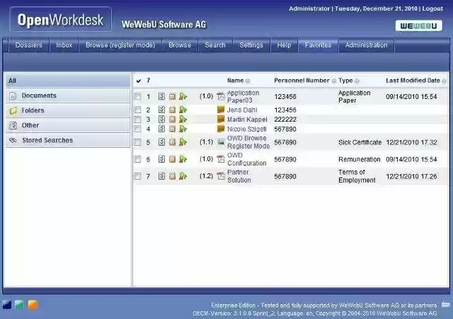 Download web tool or web app OpenWorkdesk