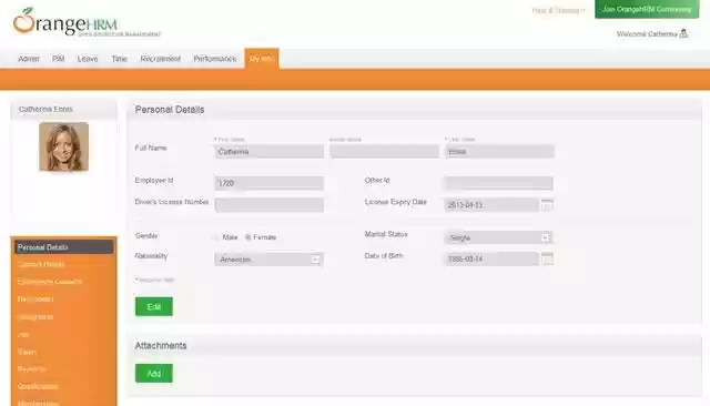 Download web tool or web app OrangeHRM - Human Resource Management Download web tool or web app OrangeHRM - Human Resource Management