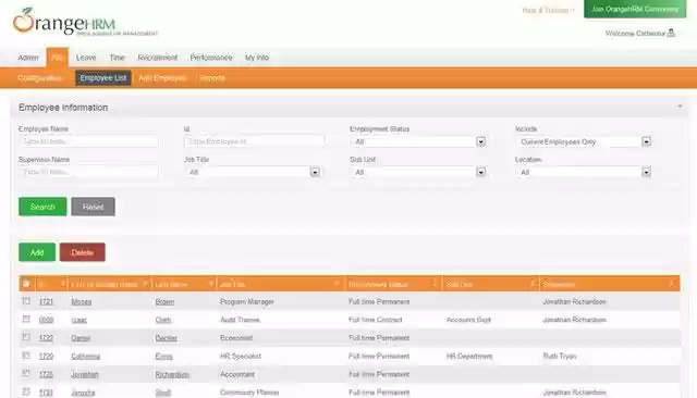 Download web tool or web app OrangeHRM - Human Resource Management Download web tool or web app OrangeHRM - Human Resource Management