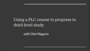 Free download Orla Module 2 Lesson 2 Benefits of PLC prior to highter education ready to upload video and edit with RedcoolMedia movie maker MovieStudio video editor online and AudioStudio audio editor onlin