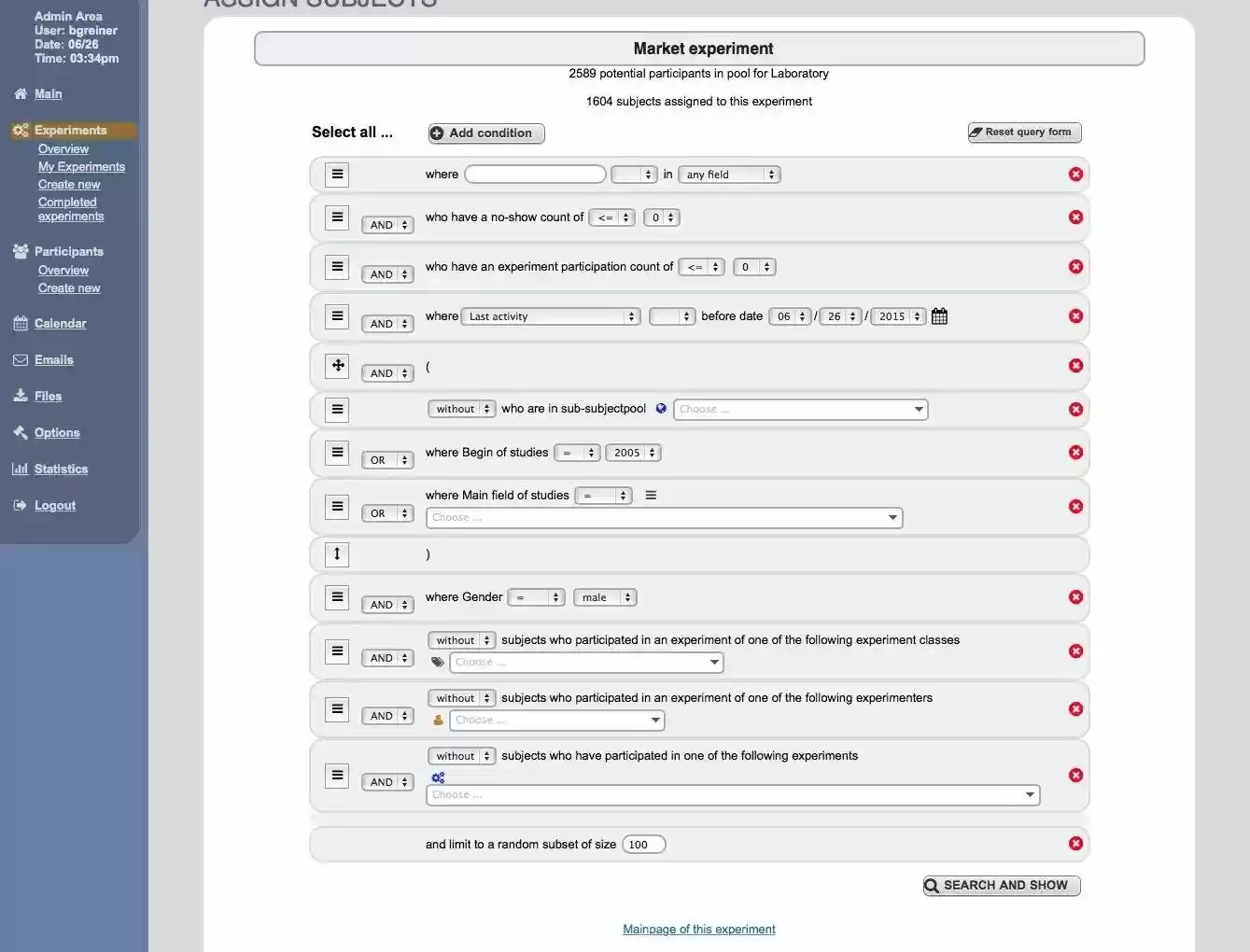 Download web tool or web app ORSEE Download web tool or web app ORSEE