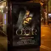 Free download Oscar Party Night Flyer - PSD Template video and edit with RedcoolMedia movie maker MovieStudio video editor online and AudioStudio audio editor onlin