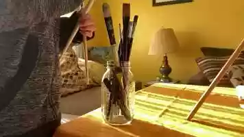 Free download Painting a Picture video and edit with RedcoolMedia movie maker MovieStudio video editor online and AudioStudio audio editor onlin