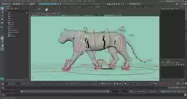 Free download Panther Walk Cycle video and edit with RedcoolMedia movie maker MovieStudio video editor online and AudioStudio audio editor onlin