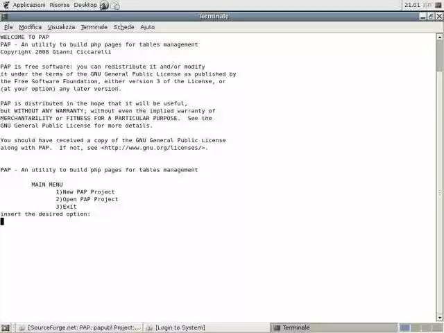 Download web tool or web app PAP