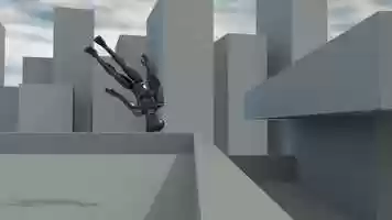 Free download Parkour animation with Buster Rig video and edit with RedcoolMedia movie maker MovieStudio video editor online and AudioStudio audio editor onlin
