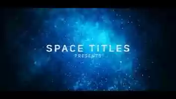 Free download Particle Space Titles | After Effects Project Files - Videohive template video and edit with RedcoolMedia movie maker MovieStudio video editor online and AudioStudio audio editor onlin