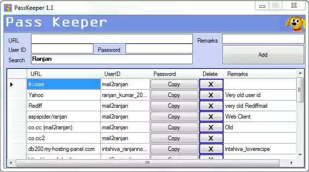 Download web tool or web app PassKeeper
