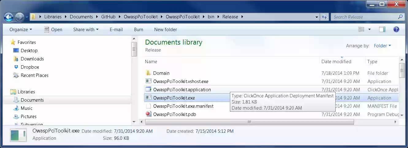 Download web tool or web app pcitoolkit