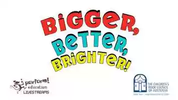 Free download Perform Education Livestreams Present BIGGER, BETTER, BRIGHTER video and edit with RedcoolMedia movie maker MovieStudio video editor online and AudioStudio audio editor onlin