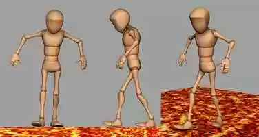 Free download Personality Walk Cycle - Hot Hot Coals! video and edit with RedcoolMedia movie maker MovieStudio video editor online and AudioStudio audio editor onlin