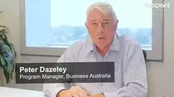 Free download Peter Dazeley - Program Manager for Business Australia, partnering with Testpoint video and edit with RedcoolMedia movie maker MovieStudio video editor online and AudioStudio audio editor onlin