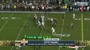 Free download Pete Thamel of Yahoo! Sports on who Justin Herbert is video and edit with RedcoolMedia movie maker MovieStudio video editor online and AudioStudio audio editor onlin
