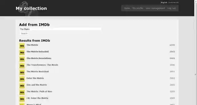 Download web tool or web app php4dvd - movie database Download web tool or web app php4dvd - movie database