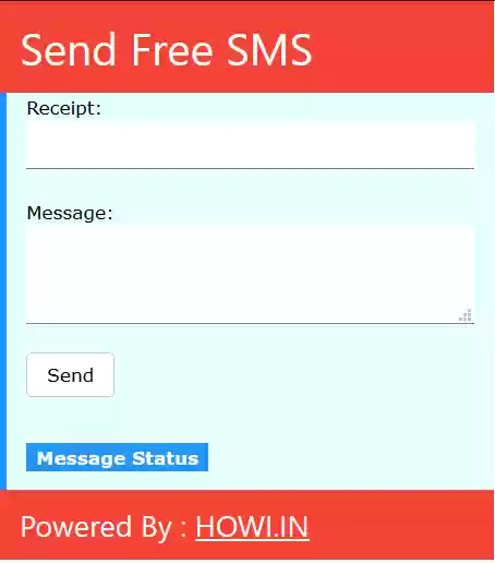 Download web tool or web app PHP Code to Send SMS to Mobile