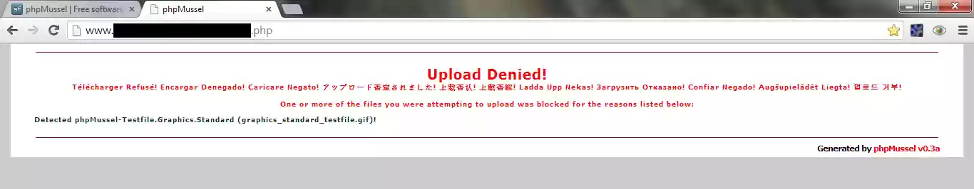 Download web tool or web app phpMussel Download web tool or web app phpMussel