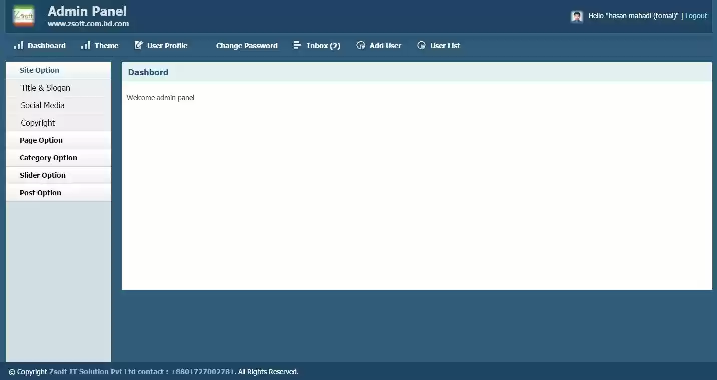 Download web tool or web app PHP OOP CMS BLOG