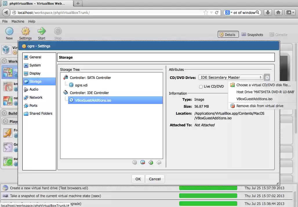 Download web tool or web app phpVirtualBox Download web tool or web app phpVirtualBox