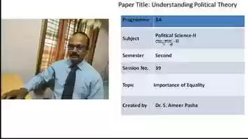 Free download Political Science 2nd sem BA BNU Importance of Equality.mp4 video and edit with RedcoolMedia movie maker MovieStudio video editor online and AudioStudio audio editor onlin