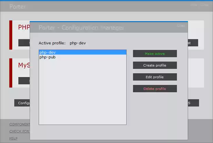 Download web tool or web app Porter Download web tool or web app Porter
