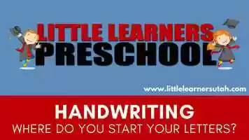 Free download PRESCHOOL AT HOME |  Handwriting - Where Do You Start Your Letters video and edit with RedcoolMedia movie maker MovieStudio video editor online and AudioStudio audio editor onlin