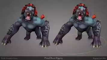 Free download Primal Beast - Rigging video and edit with RedcoolMedia movie maker MovieStudio video editor online and AudioStudio audio editor onlin