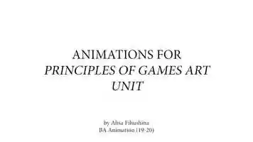 Free download Principles of Games Art Submission All Animations video and edit with RedcoolMedia movie maker MovieStudio video editor online and AudioStudio audio editor onlin