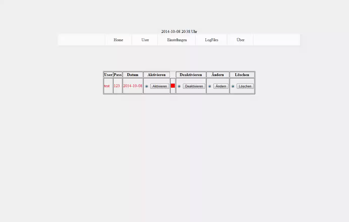 Download web tool or web app ProftpD Simple PHP Interface