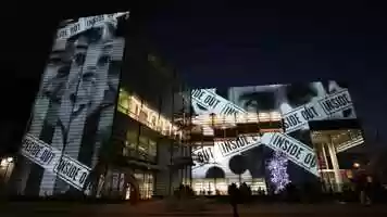 Free download Projection Mapping on the biggest Montreal library for the Inside Out Project video and edit with RedcoolMedia movie maker MovieStudio video editor online and AudioStudio audio editor onlin