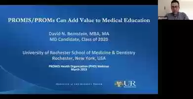 Free download PROMIS/PROMs Can Add Value to Medical Education video and edit with RedcoolMedia movie maker MovieStudio video editor online and AudioStudio audio editor onlin