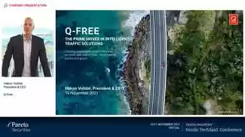 Free download Q-Free  Pareto Securities Nordic TechSaaS Conference 2021 video and edit with RedcoolMedia movie maker MovieStudio video editor online and AudioStudio audio editor onlin