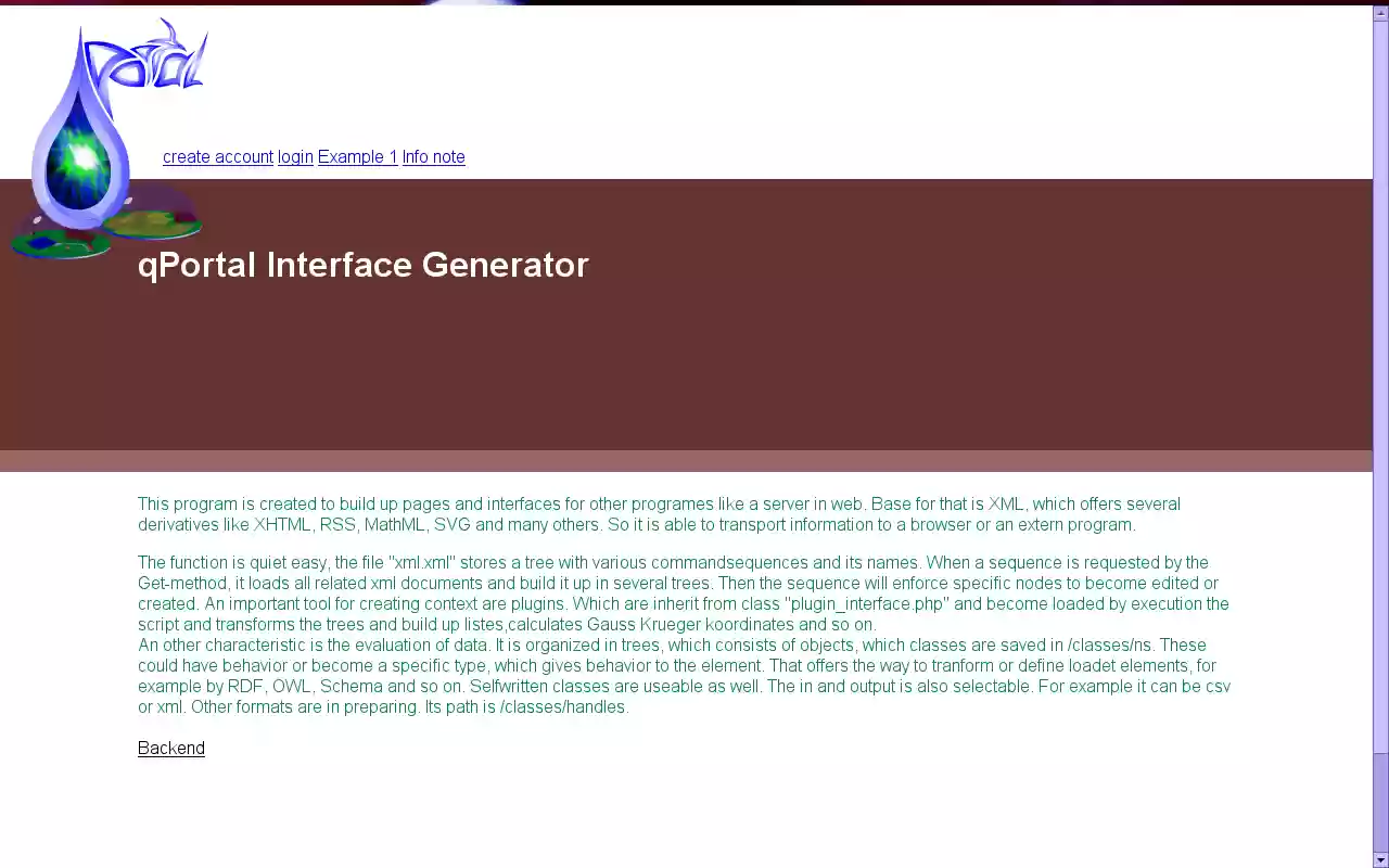 Download web tool or web app qPortal-Project