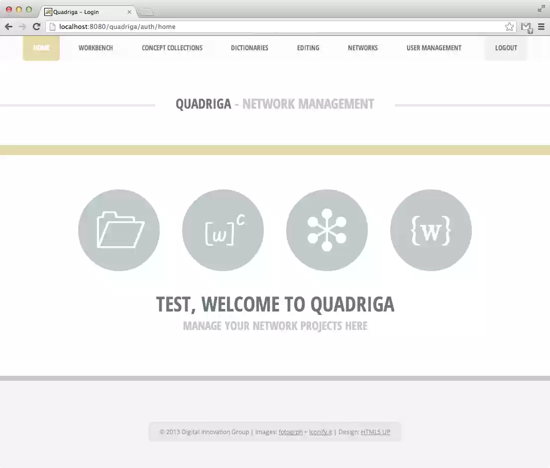 Download web tool or web app Quadriga