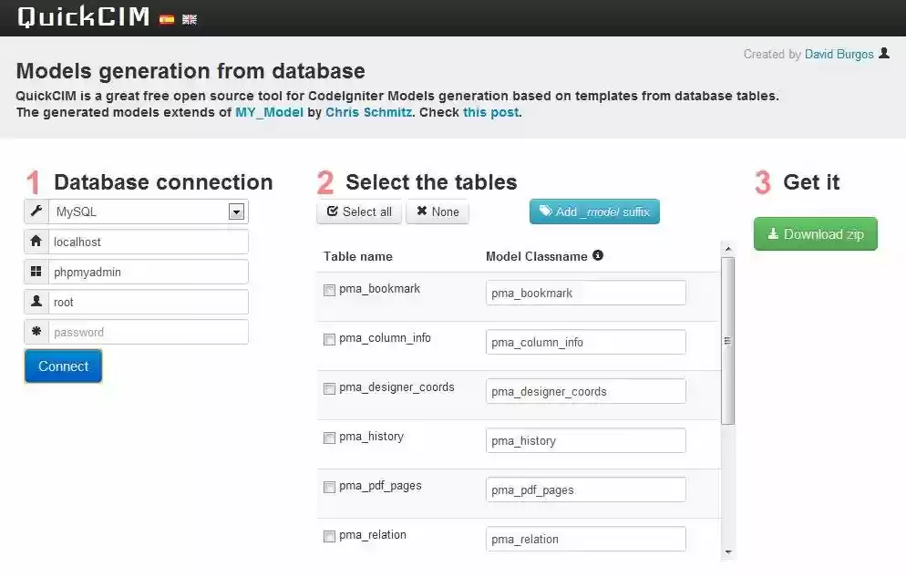 Download web tool or web app QuickCIM Download web tool or web app QuickCIM