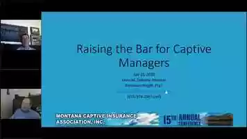 Free download Raising the Bar for Captive Managers video and edit with RedcoolMedia movie maker MovieStudio video editor online and AudioStudio audio editor onlin