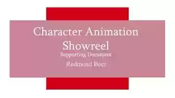 Free download Redmond Beer - Character Animation Supporting Showreel video and edit with RedcoolMedia movie maker MovieStudio video editor online and AudioStudio audio editor onlin