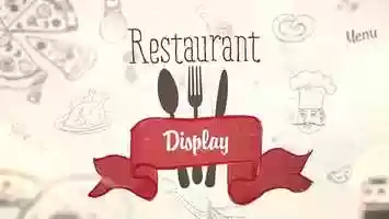 Free download Restaurant Display | After Effects Template | After Effects Project Files - Videohive template video and edit with RedcoolMedia movie maker MovieStudio video editor online and AudioStudio audio editor onlin