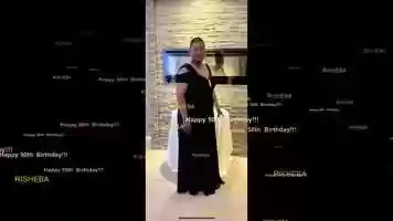 Free download Risheba Wrights  Birthday Shoutout Tribute  (JWP does not own the rights to the music) video and edit with RedcoolMedia movie maker MovieStudio video editor online and AudioStudio audio editor onlin