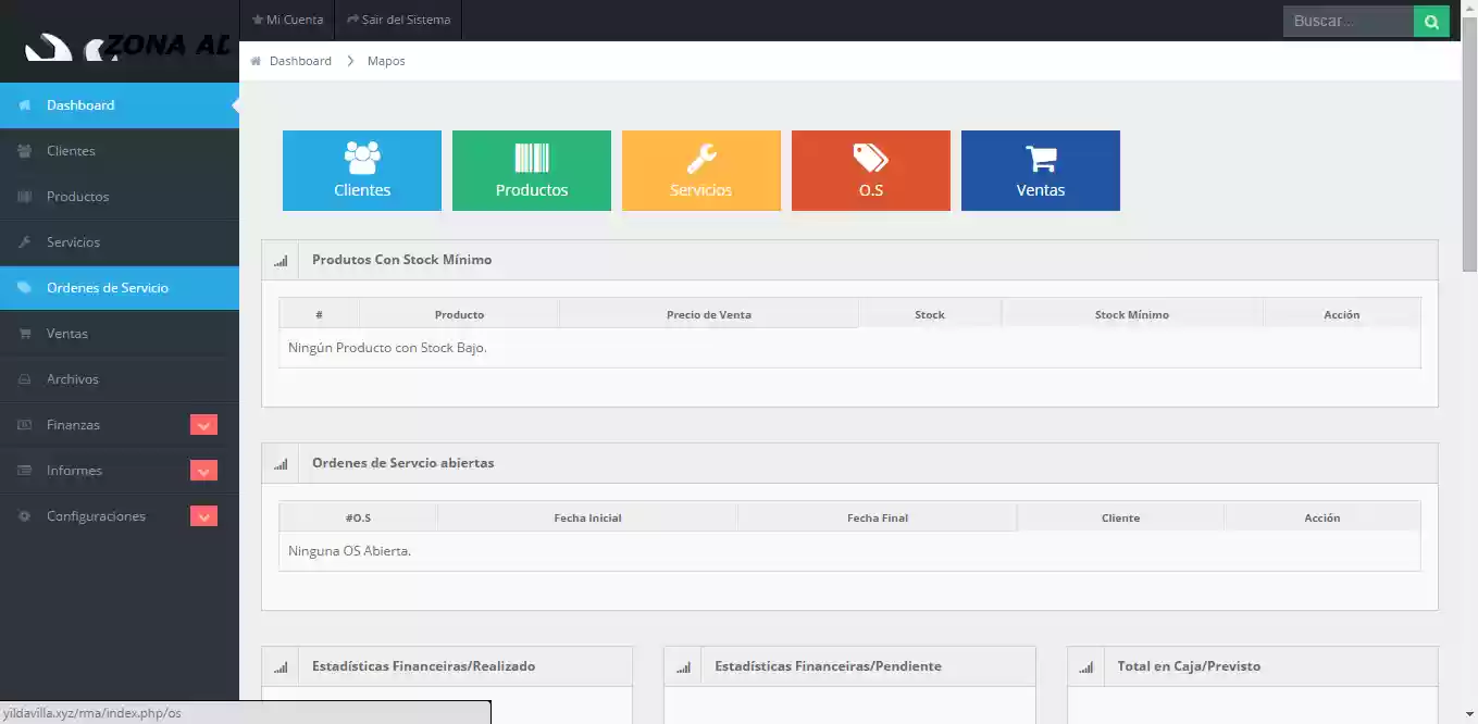 Download web tool or web app RMA mapos