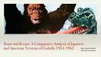 Free download Roars and Recuts: A Comparative Analysis of Japanese and American Versions of Godzilla 1954-1962 video and edit with RedcoolMedia movie maker MovieStudio video editor online and AudioStudio audio editor onlin