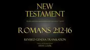 Free download Romans 2:12-16 video and edit with RedcoolMedia movie maker MovieStudio video editor online and AudioStudio audio editor onlin