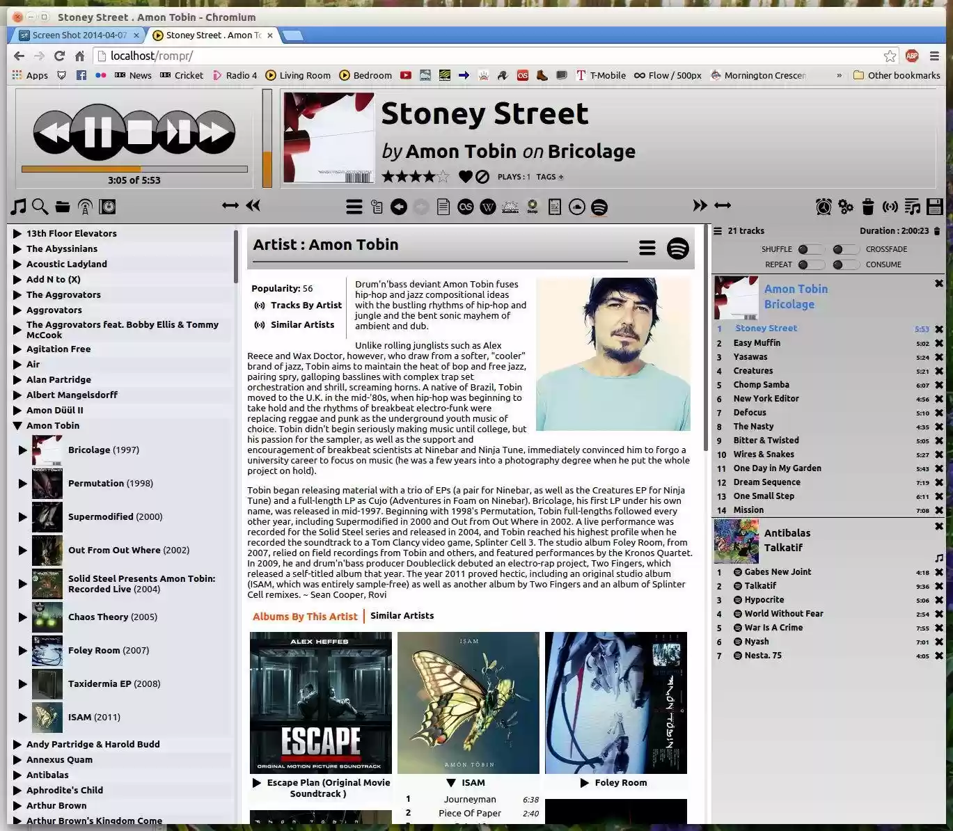 Download web tool or web app Rompr Download web tool or web app Rompr