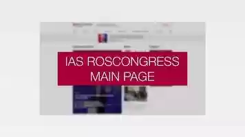 Free download Roscongress site presentation video and edit with RedcoolMedia movie maker MovieStudio video editor online and AudioStudio audio editor onlin