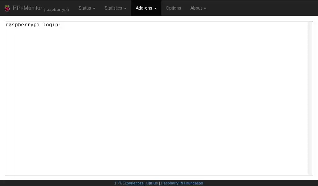 Download web tool or web app RPi-Monitor