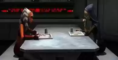 Free download S2E8 Brain Invaders_c5_Ahsoka and Barriss in mess hall, discuss future of Jedi after war, ominous comments (Vader music) about A video and edit with RedcoolMedia movie maker MovieStudio video editor online and AudioStudio audio editor onlin