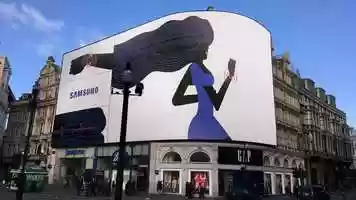 Free download Samsung @ London Piccadilly video and edit with RedcoolMedia movie maker MovieStudio video editor online and AudioStudio audio editor onlin