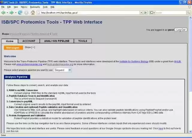 Download web tool or web app SASHIMI