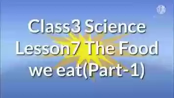 Free download Science Lesson 7 The food we eat (Part1) video and edit with RedcoolMedia movie maker MovieStudio video editor online and AudioStudio audio editor onlin